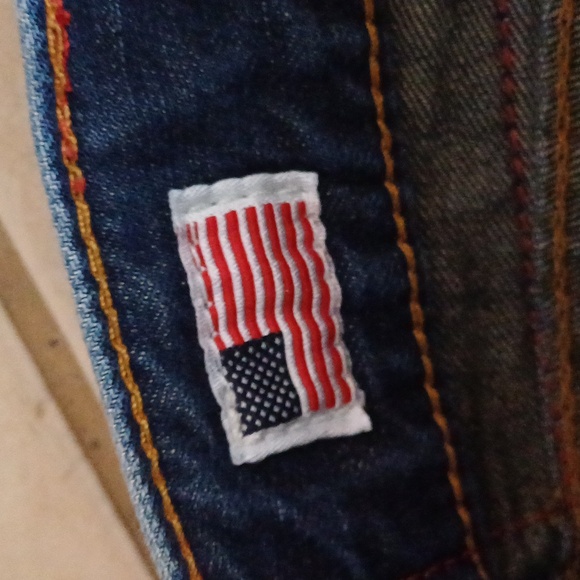 True Religion Billy bootcut mens jeans dark wash 38 29 - Picture 9 of 15